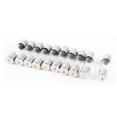 10pcs Quick Fast Blow 5x20mm Glass Tube Fuses 250V 0.5A