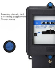 Single-phase 220V Residential Electric Meter for Rental Properties—mechanical