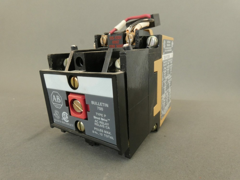 Allen-Bradley 700-P200A1 AC Relay Ser B 100/115-120V Type P