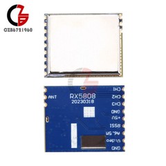 10PCS RX5808 AV FM Wireless FPV 5.8G Audio Video Receiving Module Board SPI New