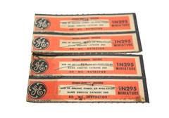 Lot of 4 GE 50MC DIODE 1N295 Made In Canada Sealed NOB