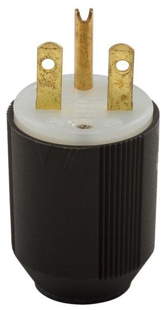 Arrow Hart 4731N, 125 VAC, 15 A, NEMA L5-15R, Locking Device Connector, 1 pc
