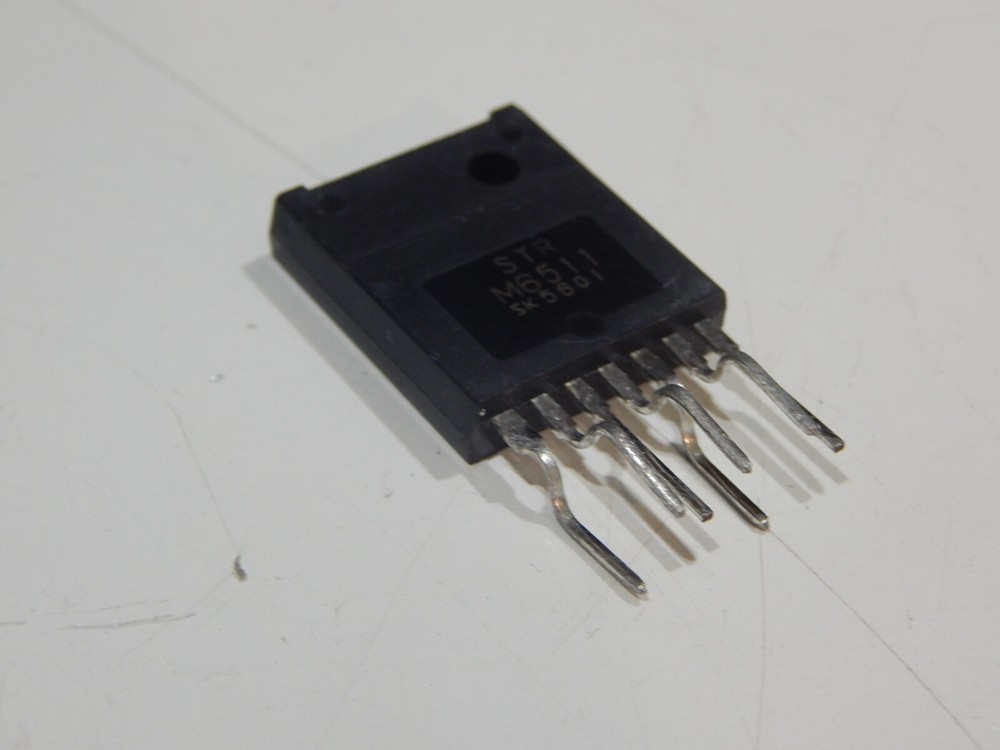 SANKEN STRM6511 SWITCHING REGULATOR WITH MOSFET 7 PIN IC – USA FAST SHIPPING