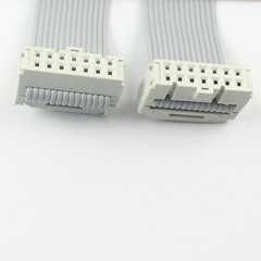 1Pcs 2.54mm Pitch 2×7 Pin 14 Pin 14 Wire IDC Flat Ribbon Cable Length 20CM