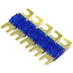 MANL 60A Mini ANL Fuse 5 Pack, 60 Amp Gold Plated