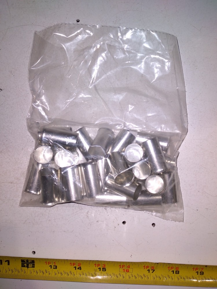 BURNDY YF2/032UIL Bare Ferrule 4/0 Awg LUG (LOT OF 25)