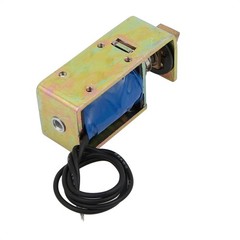 DC12V 1A 10mm 15N Push Pull Type DC Solenoid Electromagnet Magnet JF-S0837DL