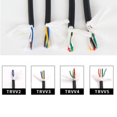 TRVV Cable Flexible Towline Cable 2/3/4/5 Core 0.2 ~1.5 mm² Signal Shielded Wire