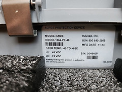 NEW! RAYCAP COMMSCOPE RC3DC-1064-PF-48 SURGE PROTECTION DEVICE