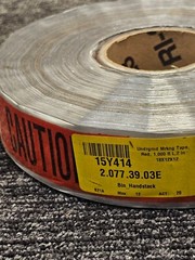 Brady Y76849 2″ x 1000FT Detectable Identoline Warning Tape Fits 2267-91601-ND