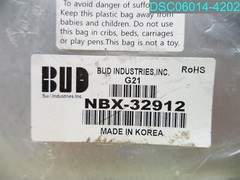 QTY=38: BUD INDUSTRIES G21 NBX-32912 7.32″ X 5.35″