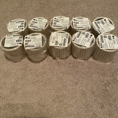 THT-11-724-10 Ultra Heat Resistant Amber 2 mil Polyimide Labels