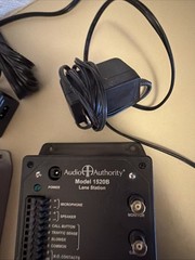 2 Ct AUDIO AUTHORITY 1520 / 1520B Lane Station With Power Supply
