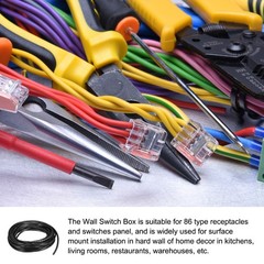 RVV Wire Cable 3 Conductor PVC Coated Copper 18AWG 32.8Ft 0.75x3mm² Black