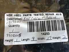 KNT Circuit Board 12171101 Used Untested Sold As Is