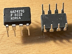 UA741TC – FSC Operational Amplifier, Single AMP, Bipolar, PDIP-8.