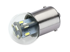 #303 #623 #1251 LED Replacement Miniature Bulb | 28-Volt BA15S Base