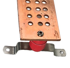 Harger GBI14424J Electrotinned Ground Bar 63-Hole 1/4x4x24″ J Pattern 2/4 Pack