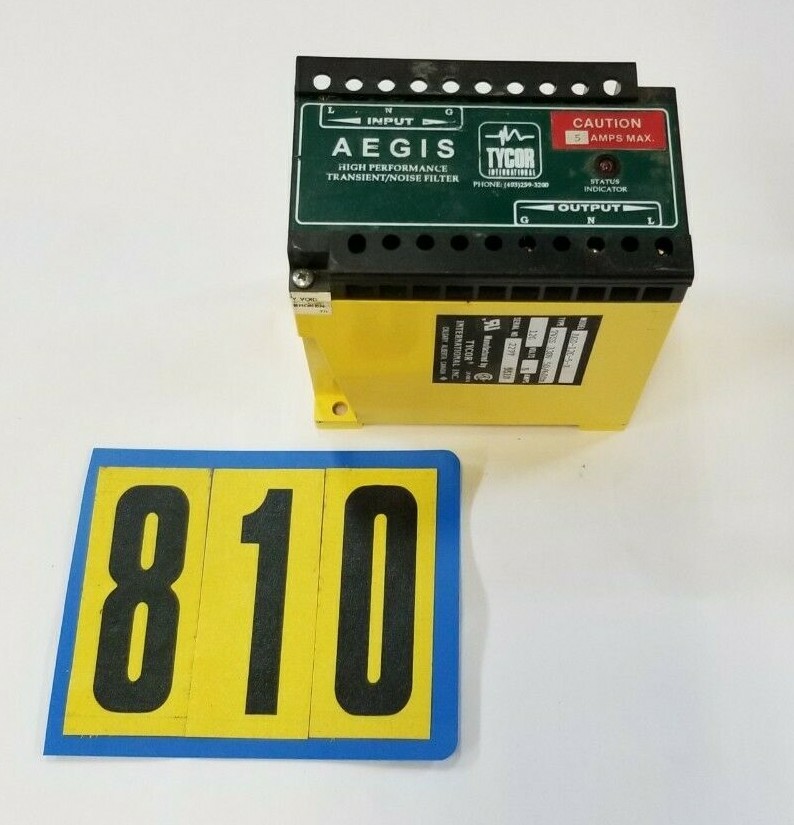 TYCOR INTERNATIONAL AGS-120-5-X TRANSIENT NOISE FILTER 330v