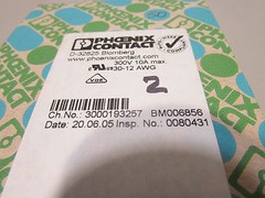 Phoenix Contact MKDSN 2.5/2-5.08 Ch No. 3000193257 Terminal 2 Pin. Box of 50!