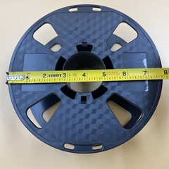 7 Inch Plastic spool/Reel for String, Welding Wire, Cable, Fishing Line Storage