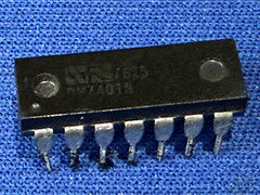 DM7401N NSC 7401N 14-Pin DIP NOS VINTAGE DC-625 LAST ONE RARE QTY-1