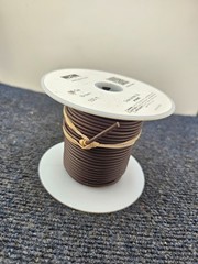 Del City 4116107: 100 ft 16GA Brown GXL Cross-Link Wire, 60V DC