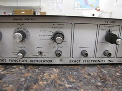 RARE Exact Electronics Inc. Model 503 Function Generator USA- Powers On -NK12