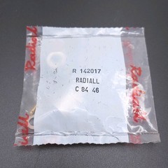 Radiall R142017 Plug PCB Mount BNC Connector 75Ω Crimp Termination Straight Body