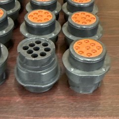 15 NEW Deutsch HD10-9-96P-8025 Connector plug 9 Pin # 124