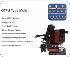 Terminal Crimping Machine Horizontal Vertical Die Single-Piece Die Steel Blade