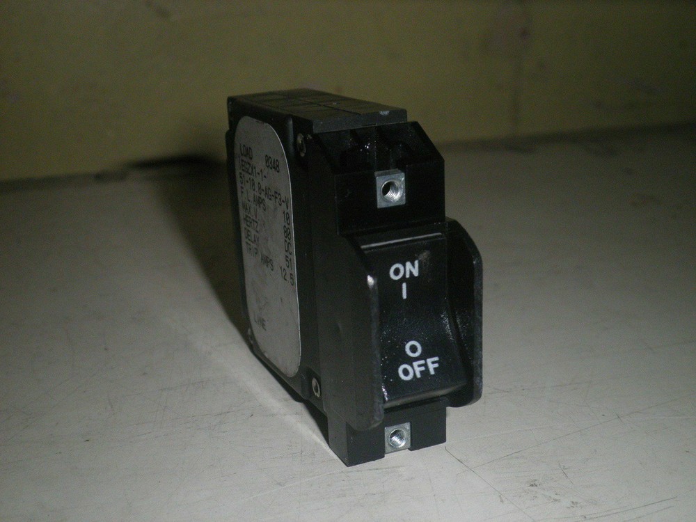 Airpax Sensata IEGZX1-1-51-10.0-AG-F3-V IEGZX1151100AGF3V 1Pole Circuit Breaker