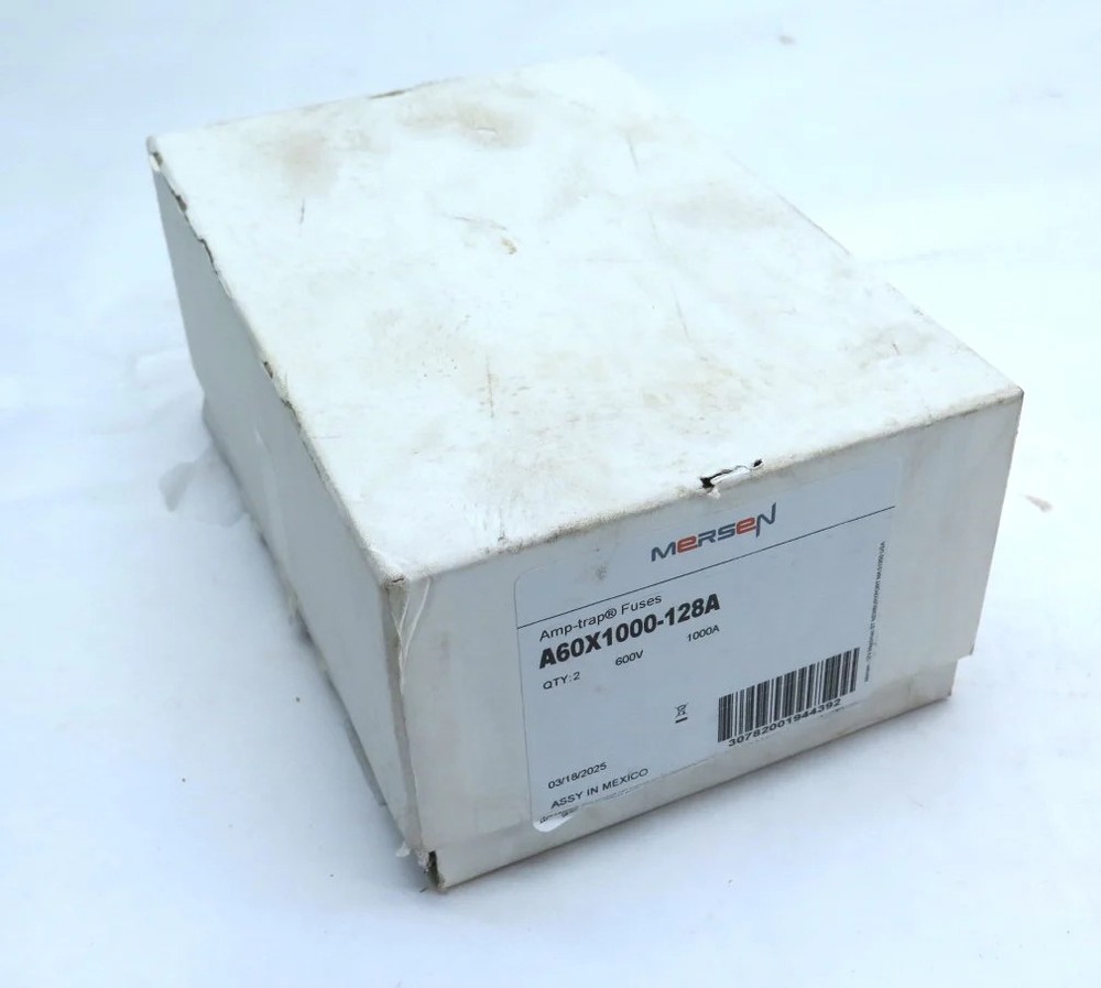 Mersen / Ferraz-Shawmut A60X1000-128A Amp-Trap Fuses BOX OF 2 600V 1000A