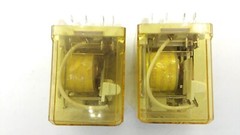 IDEC RR3BULAC120V GENERAL RELAY 120VAC COIL 30VDC 50/60HZ 10AMP (LOT OF 2)