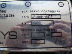 Gettys SCR Servo Controller 11-1010-053