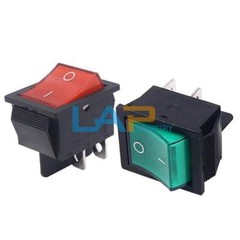 5PC New Boat-shaped light switch KCD2-201N 2 road 4 feet 2 files 15A small 250V
