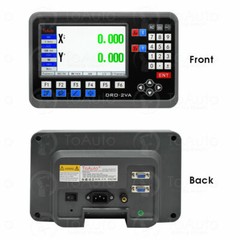 2 Axis LCD Digital Readout DRO 10″ 40″ Glass Linear Scale Encoder Sensor kit