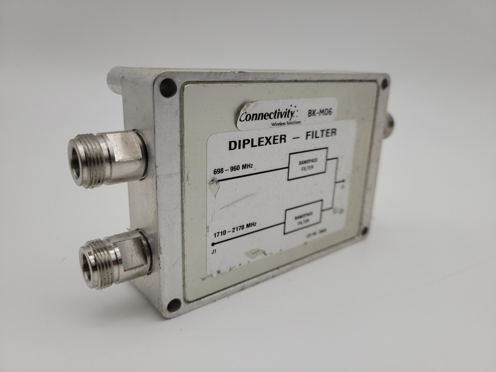 Connectivity Wireless Solutions BK-M06 Diplexer Band Pass Filter 698-960MHz