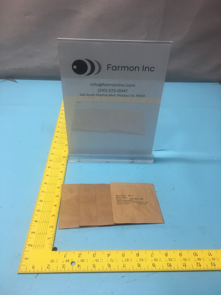 2 CALIFORNIA SEAL & FASTENER 3514-109-2 SENSOR SEAL, 169221