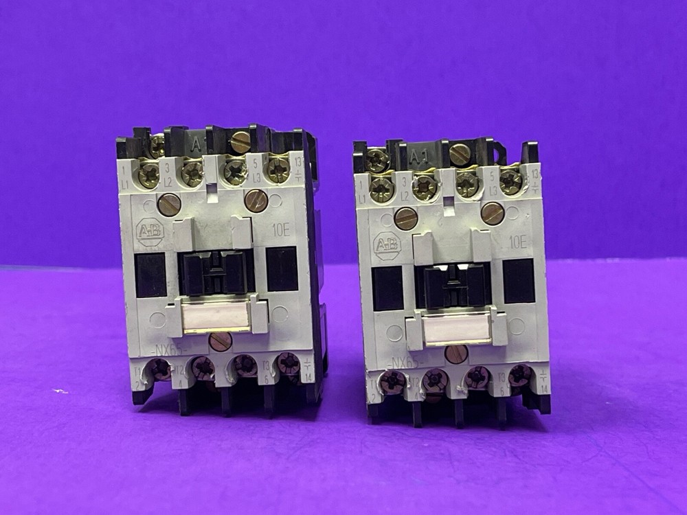 Allen Bradley 100-NX65* Ser D Contactor 110/120VAC 50/60HZ Coil [Lot of2]