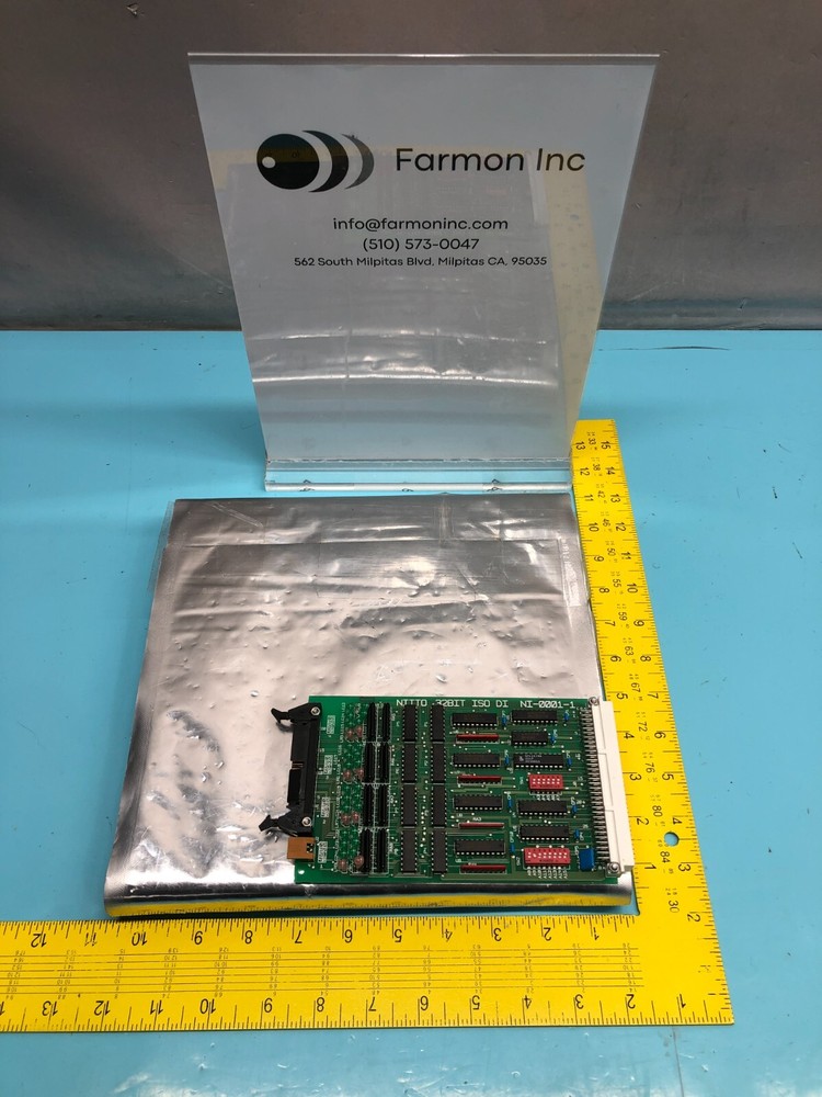 NITTO 32BIT ISO DI NI-0001-1 32 BIT CARD NITTO, PCB BOARD ASSY, 176165