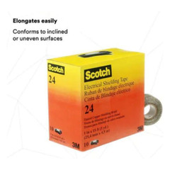 3M 24-1X15FT, 1″ x 15′ Roll, Shielding, Premium Grade, Electrical Tape, 1 pc