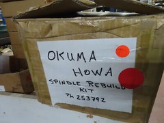 OKUMA HOWA SPINDLE REBUILD KIT 253792 1YEAR WARRANTY