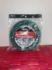 LEHIGH ~ VINYL COATED WIRE ~ 50 FEET Item 955 ~ Made In U.S.A.