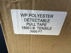 WP POLYESTER DETECTABLE MULE TAPE 3000FT – 1800 LB TENSILE WOVEN PULL TAPE