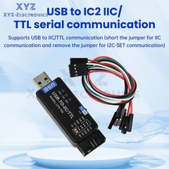 USB to IC2 IIC/TTL Serial Port UART Communication Module Flashing Downloader