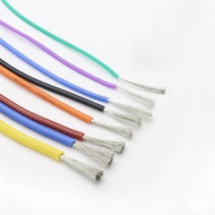 Flexible Soft Silicone Cable Wire Tinned Copper 2~30AWG 0.08mm Series Red Black