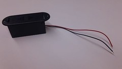 FLUSH Mount 9v battery box CUSTOM Guitar Building Parts – KIT – Bass Lead other