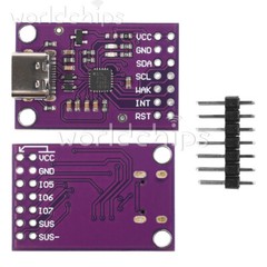 CP2112 Debug Board USB to SMBus I2C Communication Module For CCS811 Board Type-C