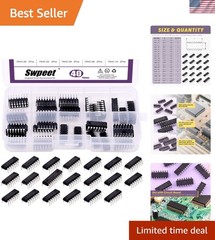 40Pcs 20 Different Types 74HCxx and 74LSxx Series Logic IC Assortment Kit wit…